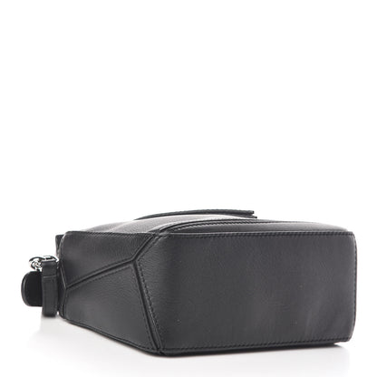 Loewe Calfskin Mini Puzzle Bag Black 4 of 10