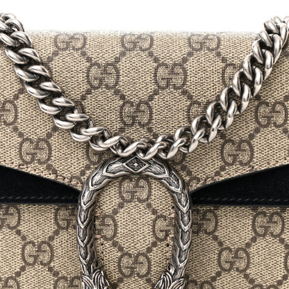 Gucci GG Supreme Monogram Mini Dionysus Shoulder Bag Black 8 of 11