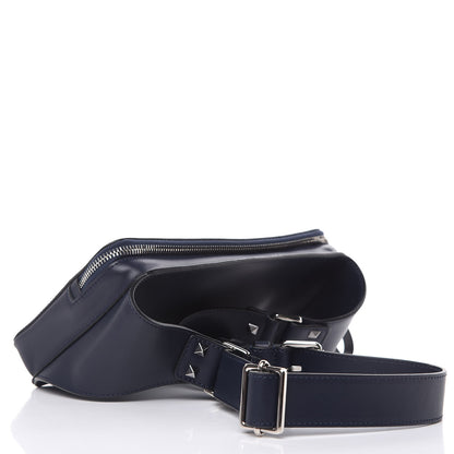 Valentino Garavani Calfskin VLTN Belt Bag Marine 4 of 6