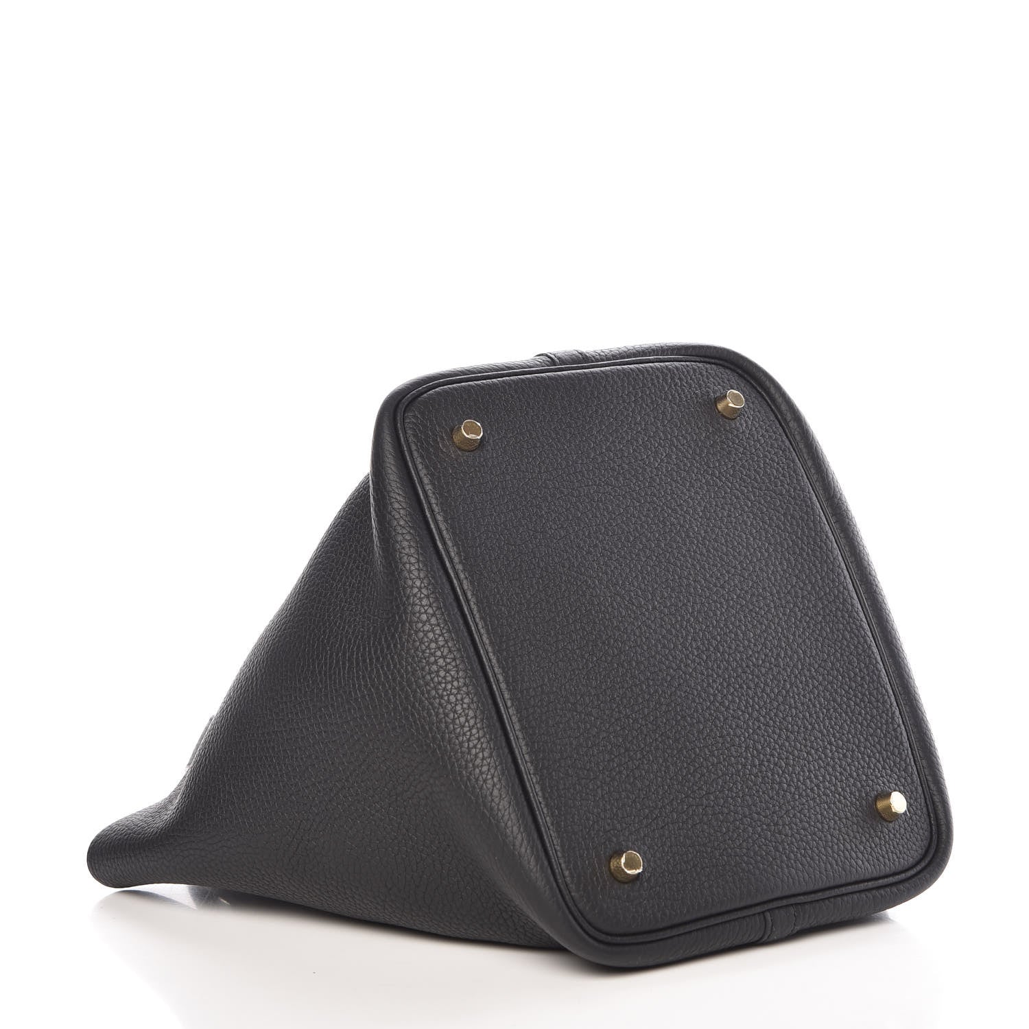 Hermes Taurillon Clemence Picotin Lock 22 MM Black 5 of 11