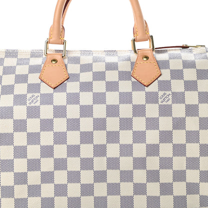 Louis Vuitton Damier Azur Speedy 30 8 of 10