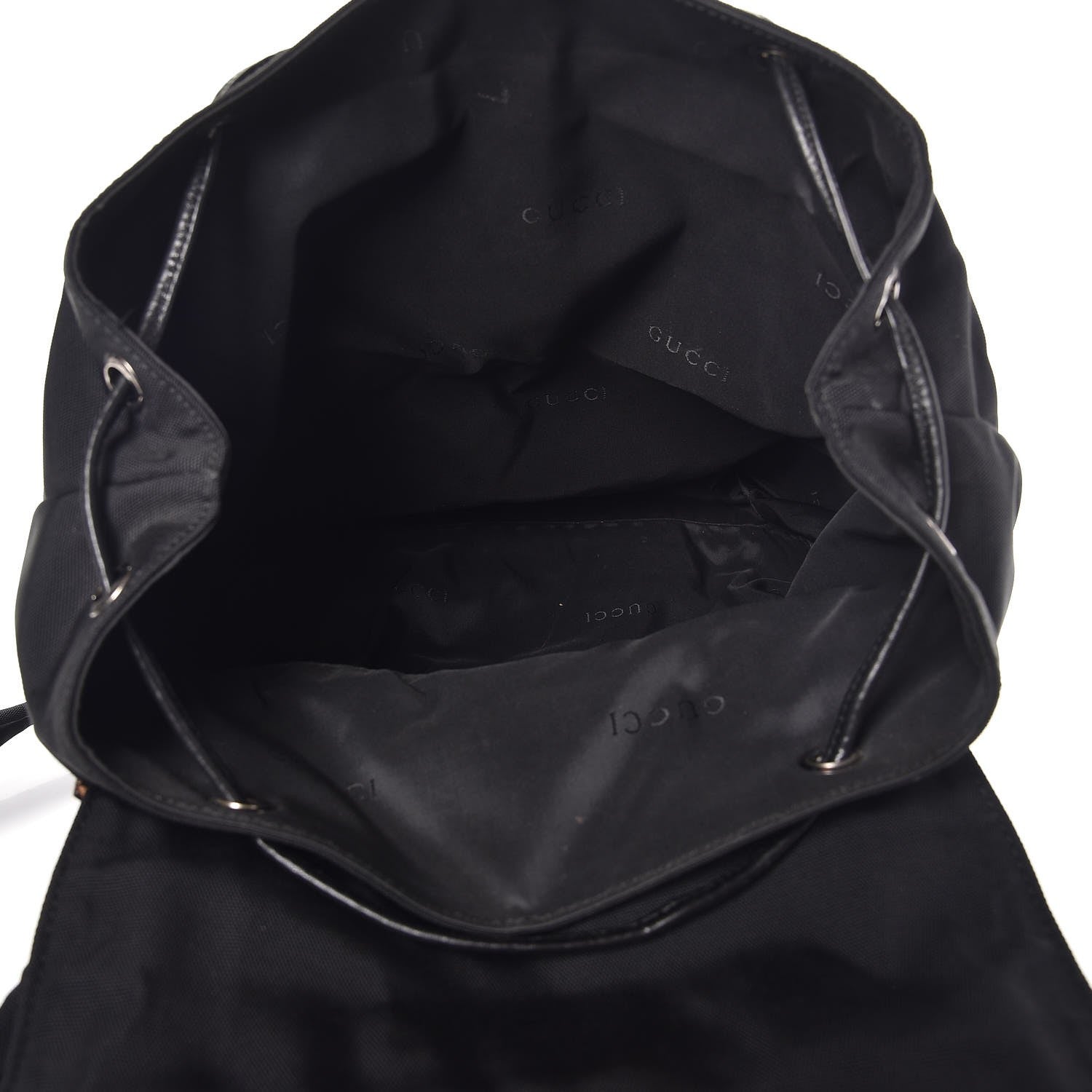 Gucci Nylon Backpack Black 5 of 9