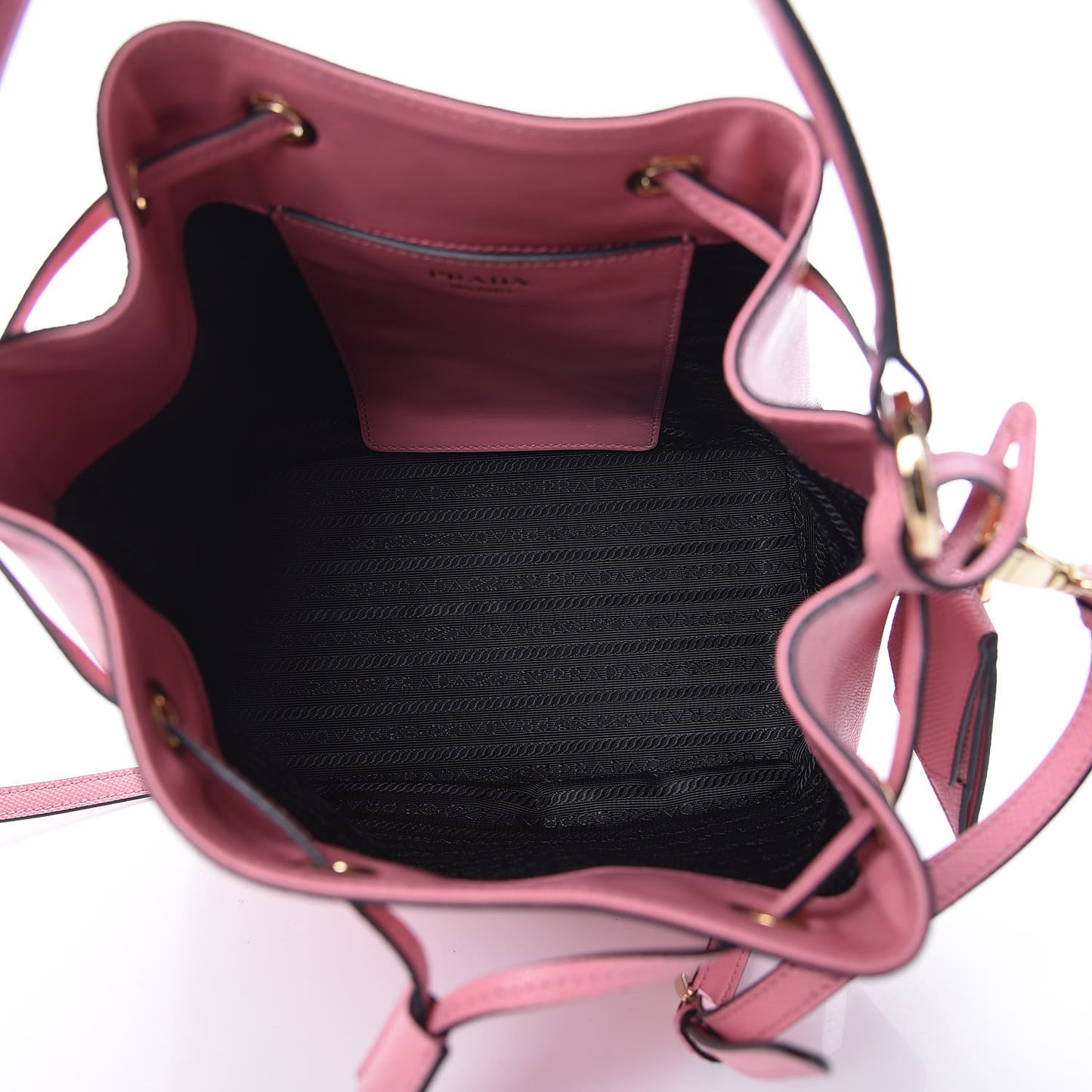 Saffiano Bucket Bag Pink