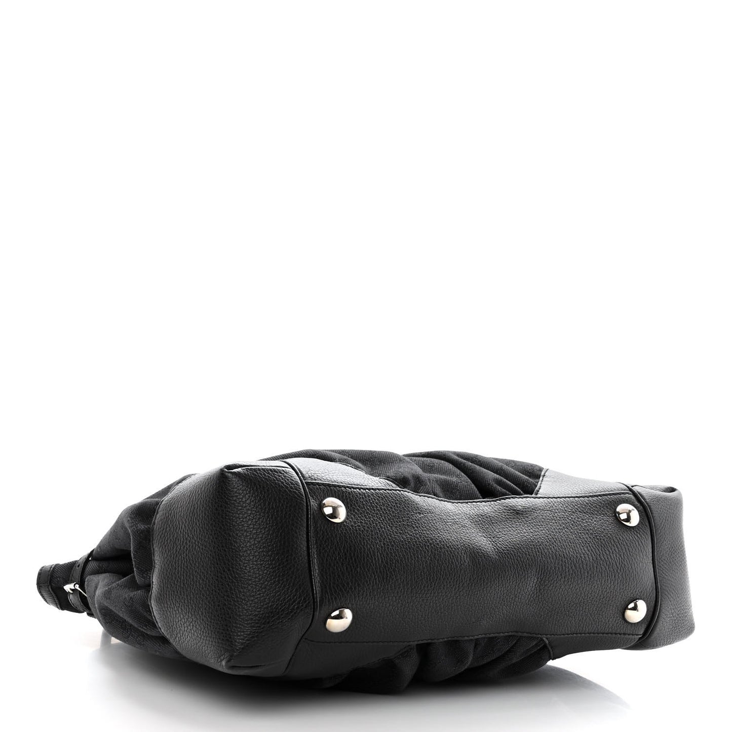 Monogram Full Moon Tote Black
