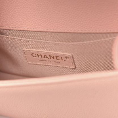 Chanel Caviar Quilted Small Boy Flap Light Pink 6 of 10