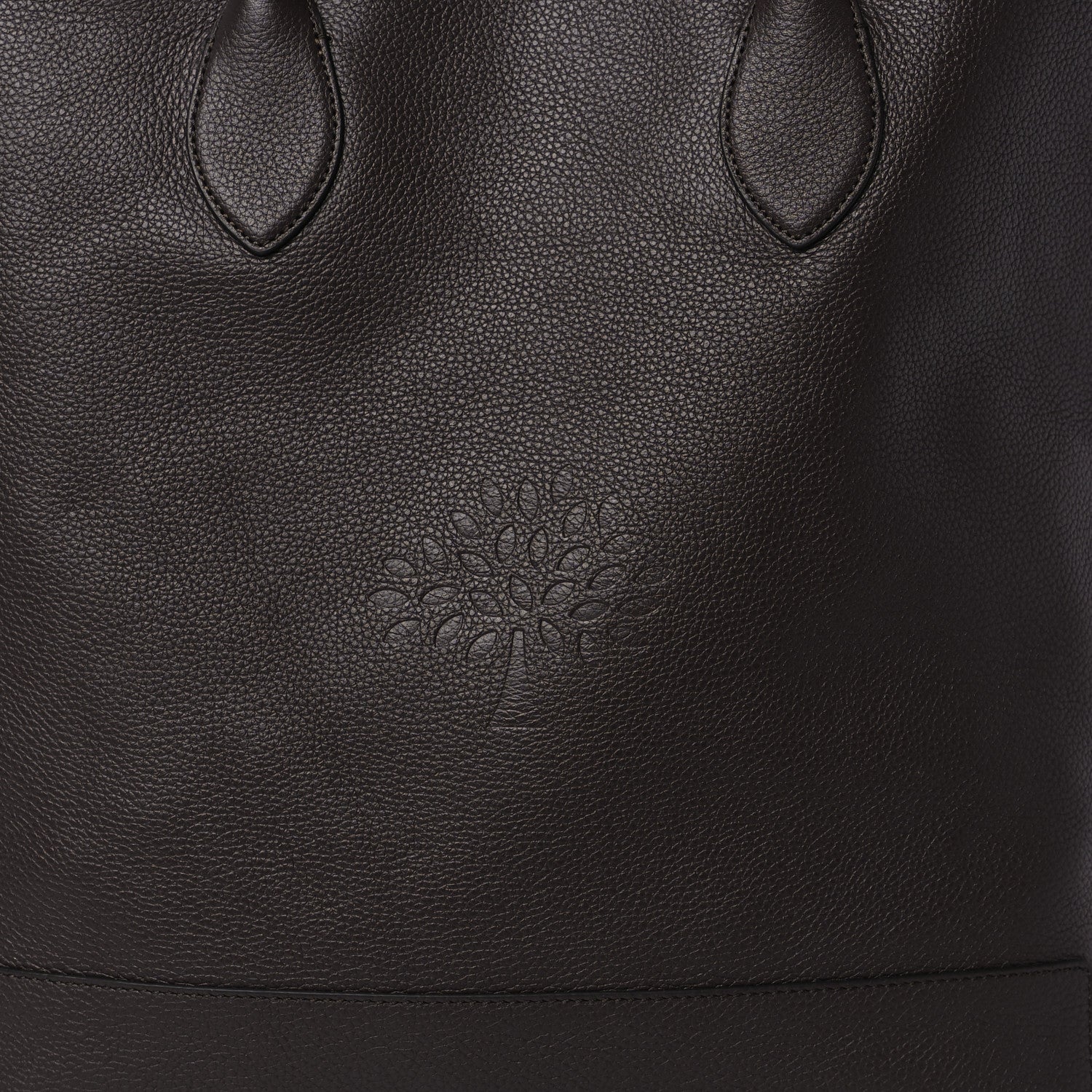 Mulberry Classic Grain Calfskin Blossom Tote Oxblood 7 of 9