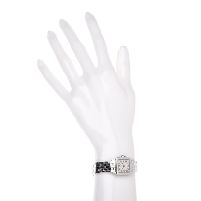 Cartier Stainless Steel 20mm Santos Demoiselle Quartz Watch 2 of 6