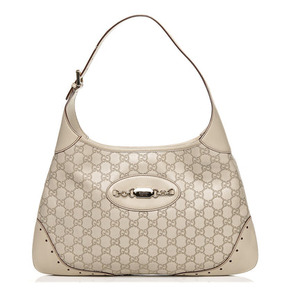 Gucci Guccissima Punch Hobo Off White 1 of 6
