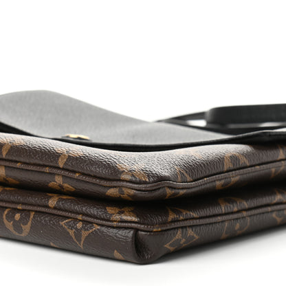 Louis Vuitton Monogram Twice Pochette Black 10 of 10