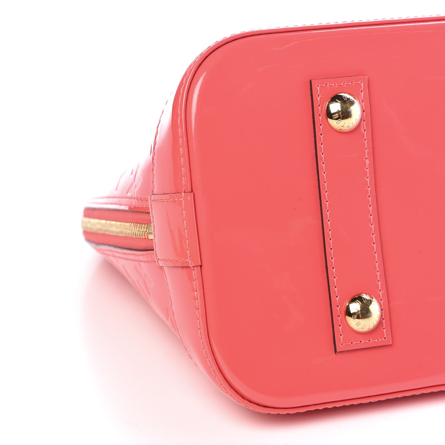 Louis Vuitton Vernis Alma PM Rose Litchi 9 of 10