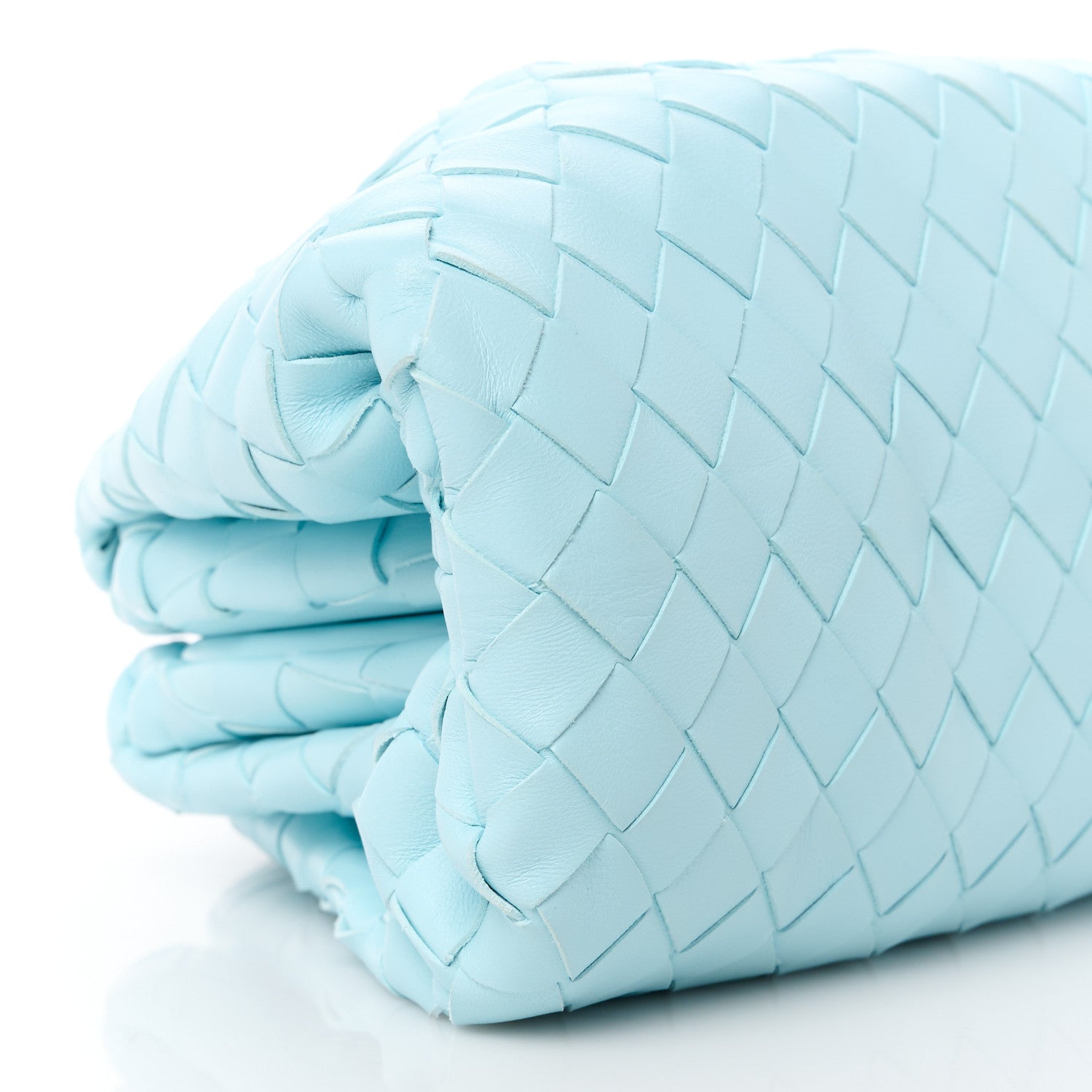 Bottega Veneta Nappa Intrecciato Teen Pouch Ice 10 of 11