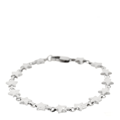 Tiffany Sterling Silver Chain of Stars Bracelet 1 of 4