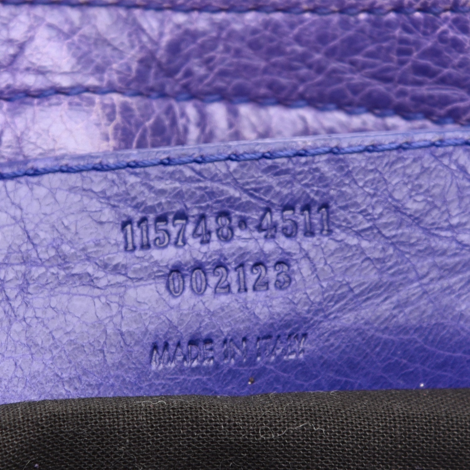 Balenciaga Agneau Classic Hardware City Bleu Lavande 7 of 10