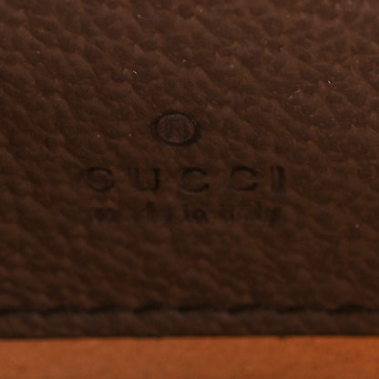 Gucci GG Supreme Monogram Textured Dollar Calfskin Web Ophidia Belt Bag 110 44 Beige Ebony New Acero 6 of 10