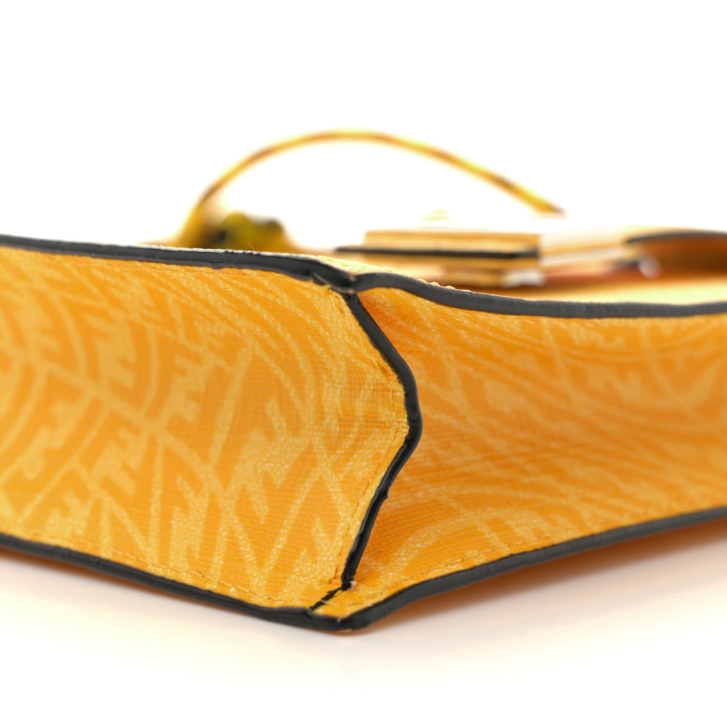 X SARAH COLEMAN Glazed Fabric Micro FF Vertigo Phone Holder Cyber Mimosa