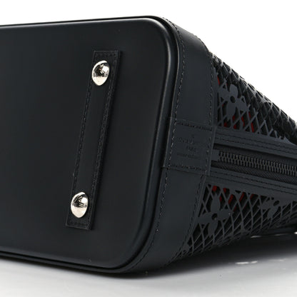 Louis Vuitton Patent Calfskin Laced Monogram Alma PM Black 10 of 10