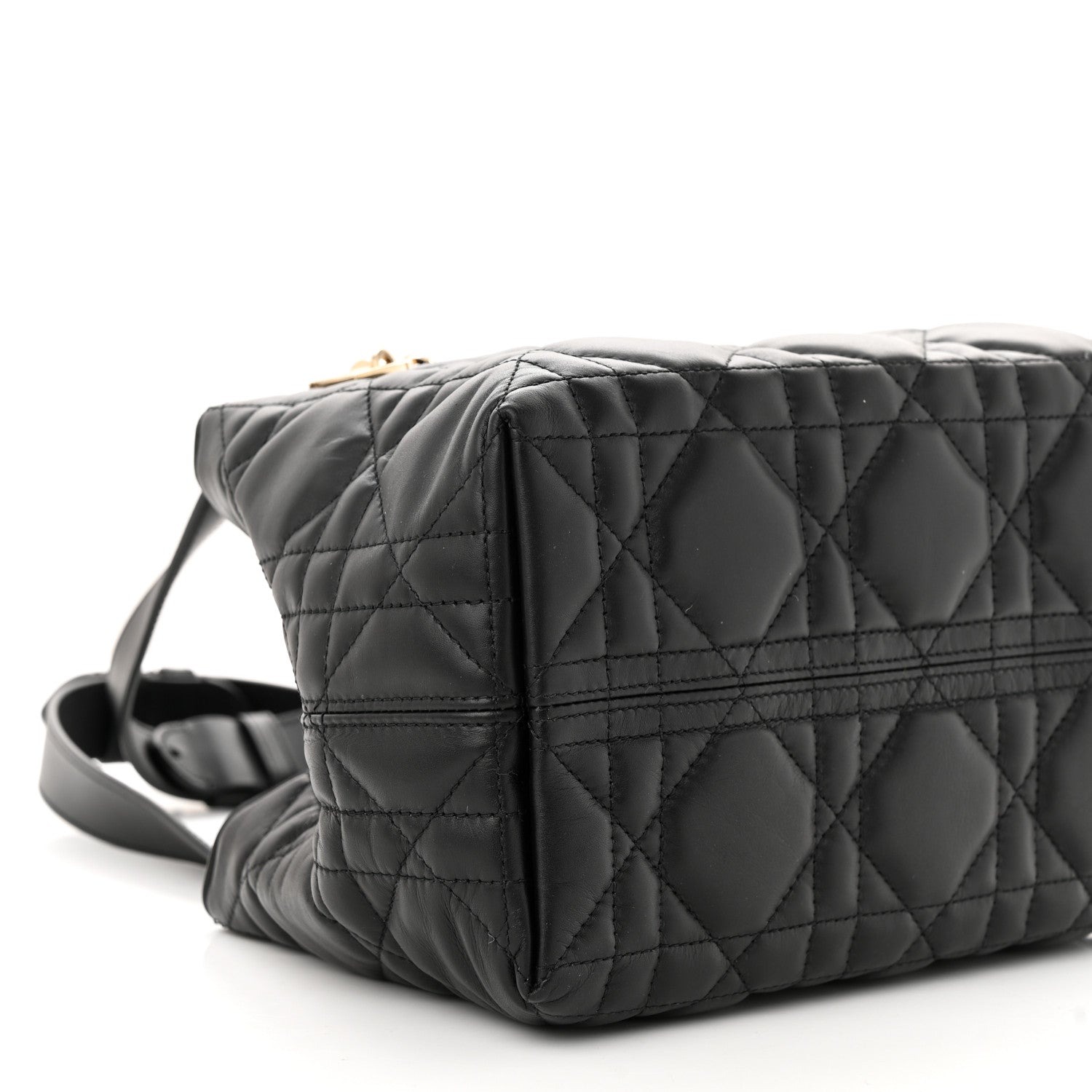 Christian Dior Calfskin Macrocannage Small Toujours Black 9 of 11
