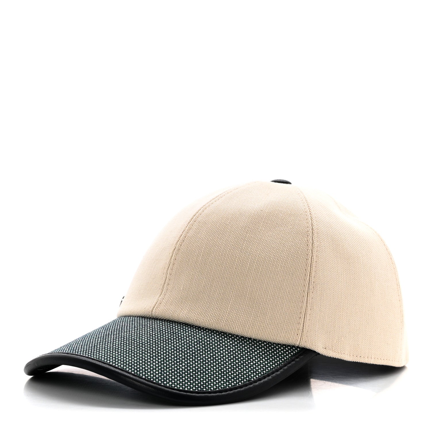 Hermes Cotton Tess Pop Cap 58 Ecru Marine 1 of 10