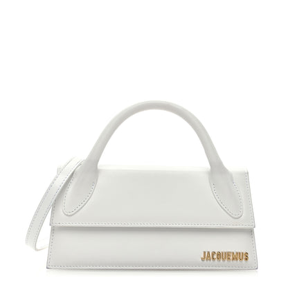 Jacquemus Smooth Calfskin Le Chiquito Long White 1 of 12