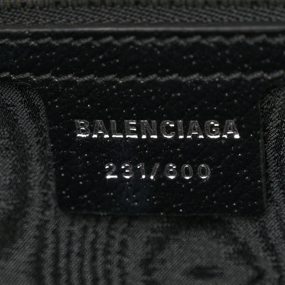 Gucci X BALENCIAGA BB Monogram Web Graffiti Medium Ophidia Shopping Tote Black 6 of 9