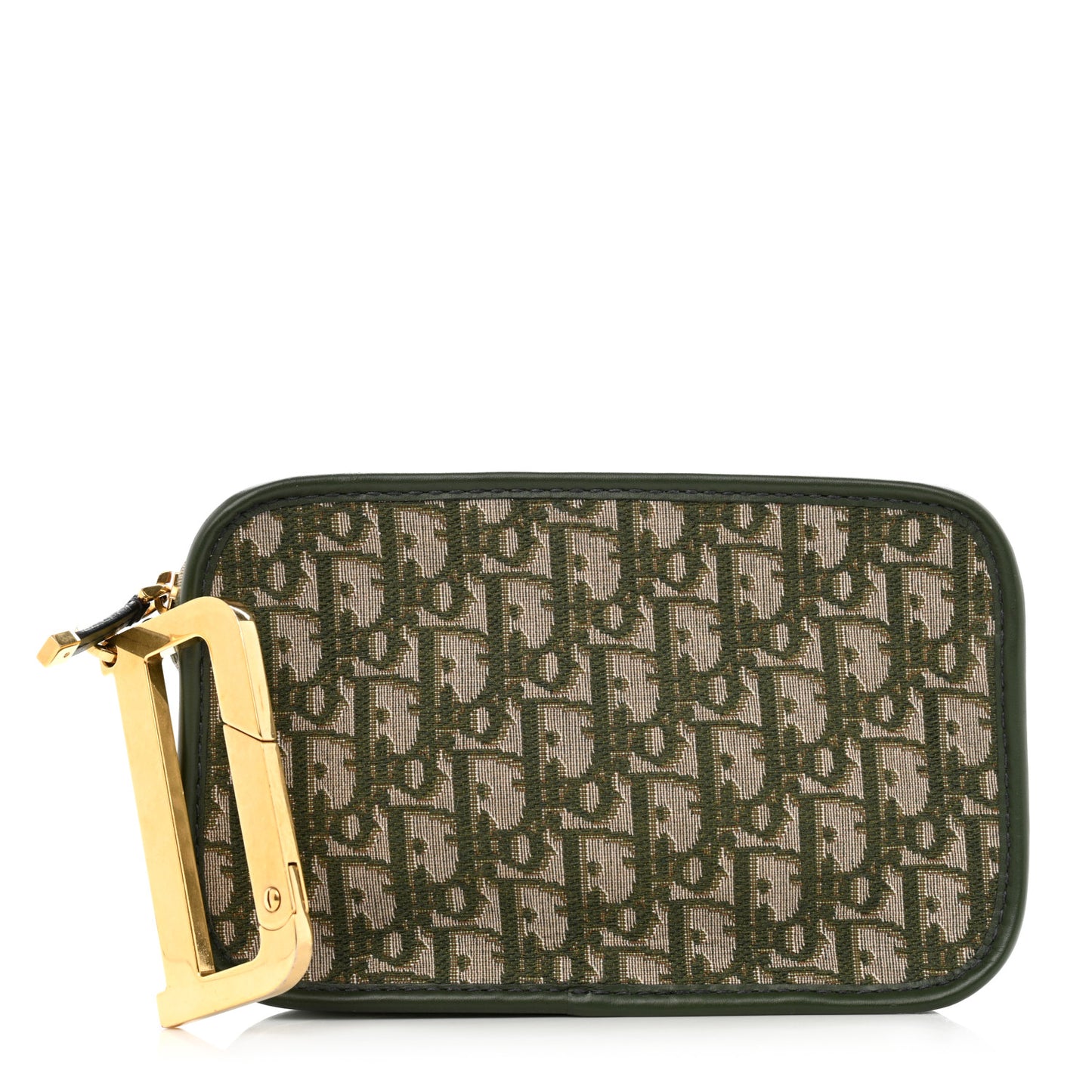 Oblique Diorquake Clutch Green