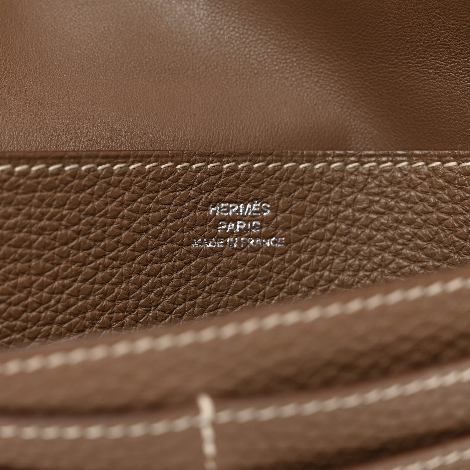 Hermes Togo Dogon Recto Verso Wallet Etoupe 6 of 7