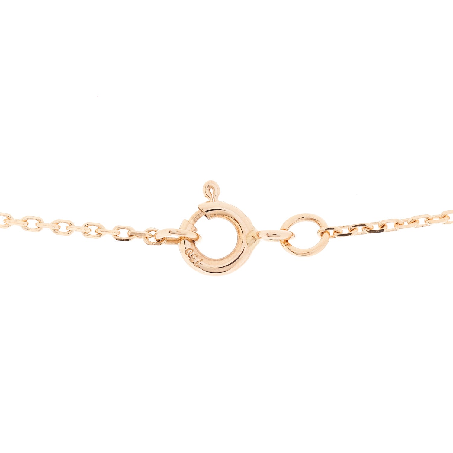 Louis Vuitton 18K Pink Gold Diamond Pink Mother of Pearl Color Blossom BB Star Pendant Necklace 5 of 6