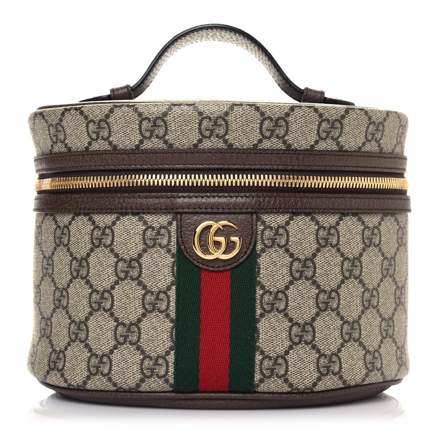 GG Supreme Monogram Ophidia Vanity Cosmetic Case
