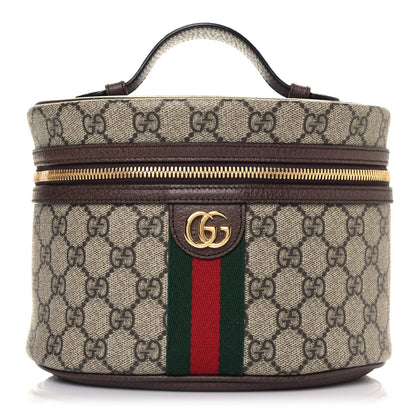 Gucci GG Supreme Monogram Ophidia Vanity Cosmetic Case 1 of 13
