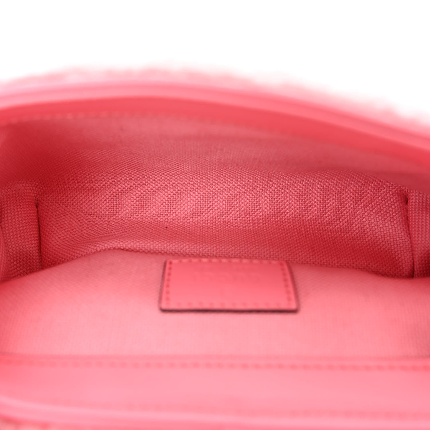 Gucci Shearling Matelasse Super Mini GG Marmont Shoulder Bag Lotus Pink 5 of 10