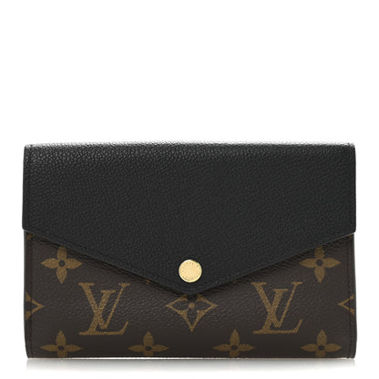 Louis Vuitton Monogram Pallas Compact Wallet Black 1 of 10