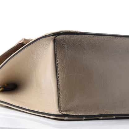 Fendi Agnello Old Shine Chamois F is Fendi Embossed Kan U Shoulder Bag Amido Nude 6 of 10