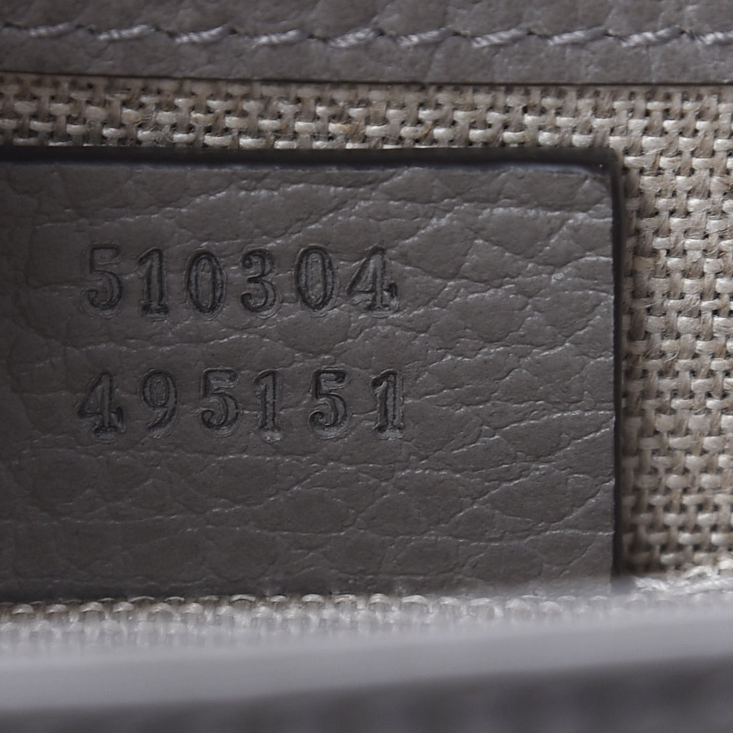 Dollar Calfskin Small Interlocking G Shoulder Bag Loess