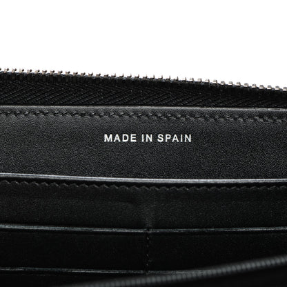 Chanel Caviar Quilted Large Gusset Zip Around Wallet Black 7 of 8