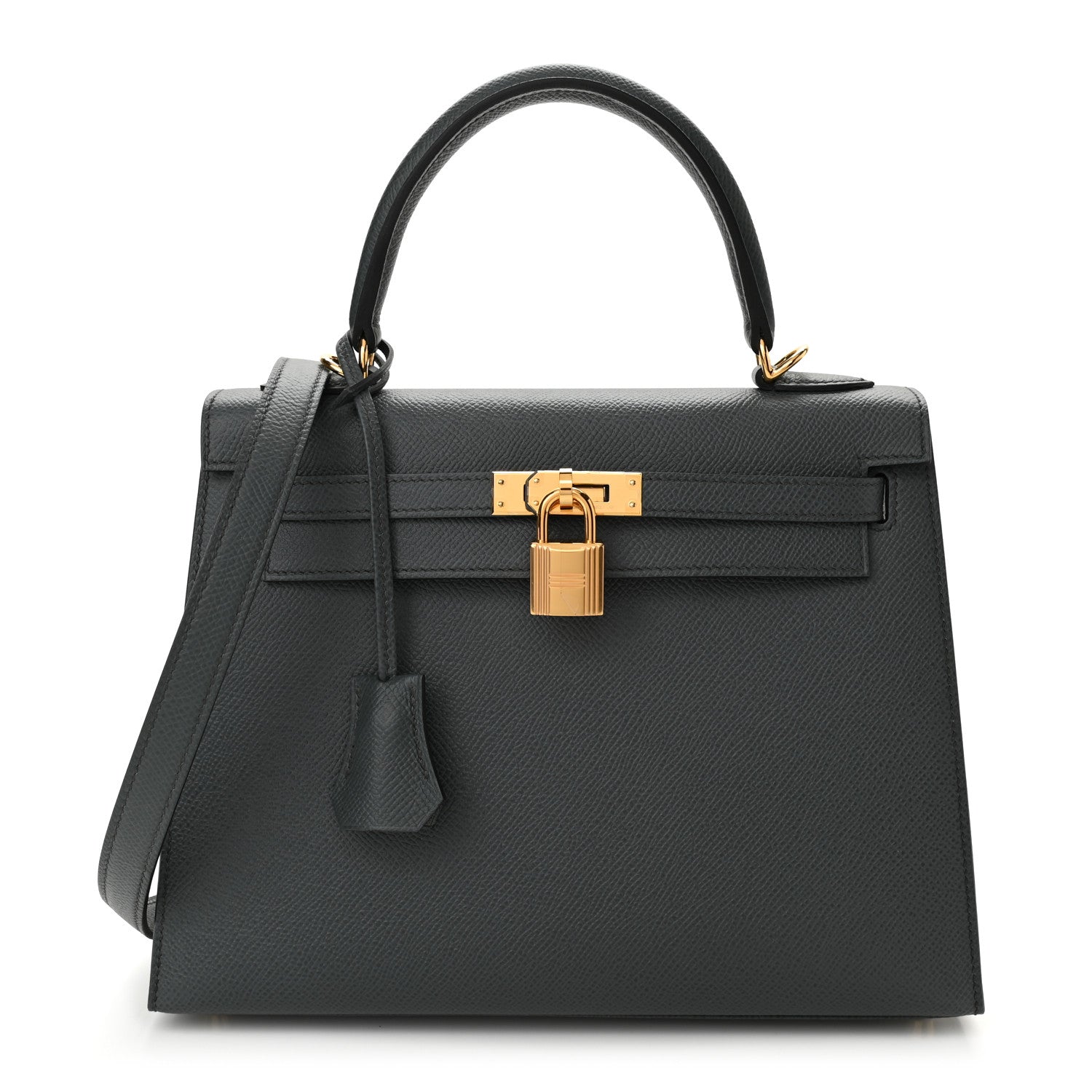 Hermes Epsom Kelly Sellier 25 Bleu Orage 1 of 11