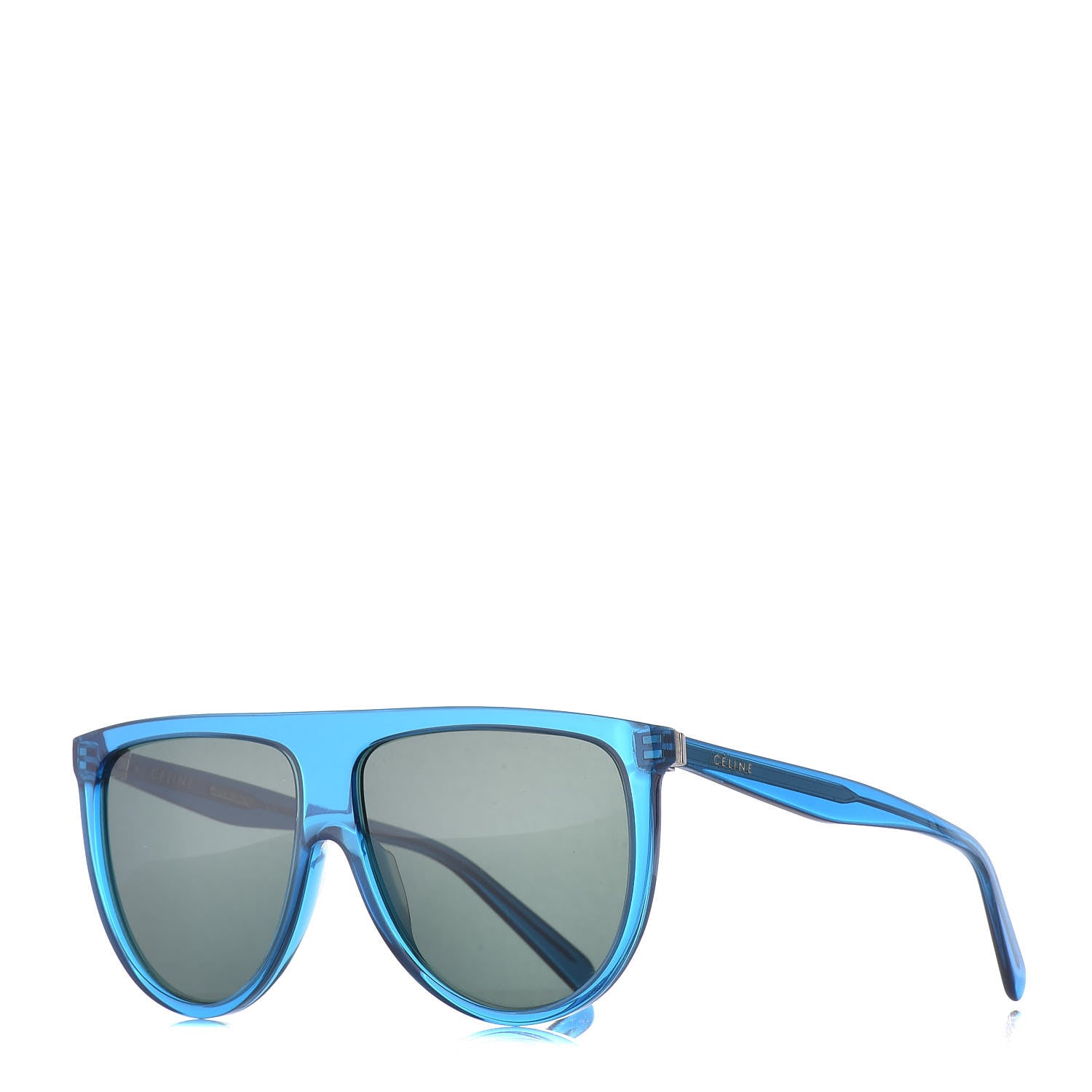 Celine Acetate Thin Shadow Sunglasses CL41435/S Blue 1 of 6
