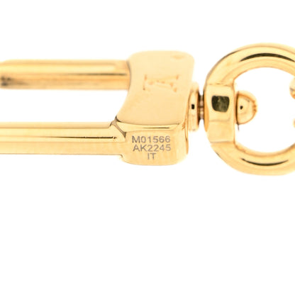 Louis Vuitton Micro Charms LV Iconic Key Holder Gold 4 of 4