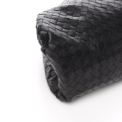 Bottega Veneta Nappa Maxi Intreccio The Pouch Oversized Clutch Black 8 of 9