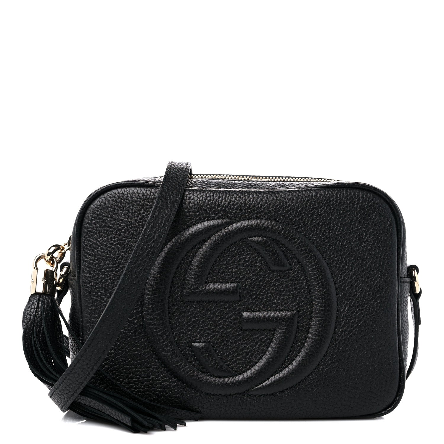 Gucci Pebbled Calfskin Small Soho Disco Bag Black 1 of 10