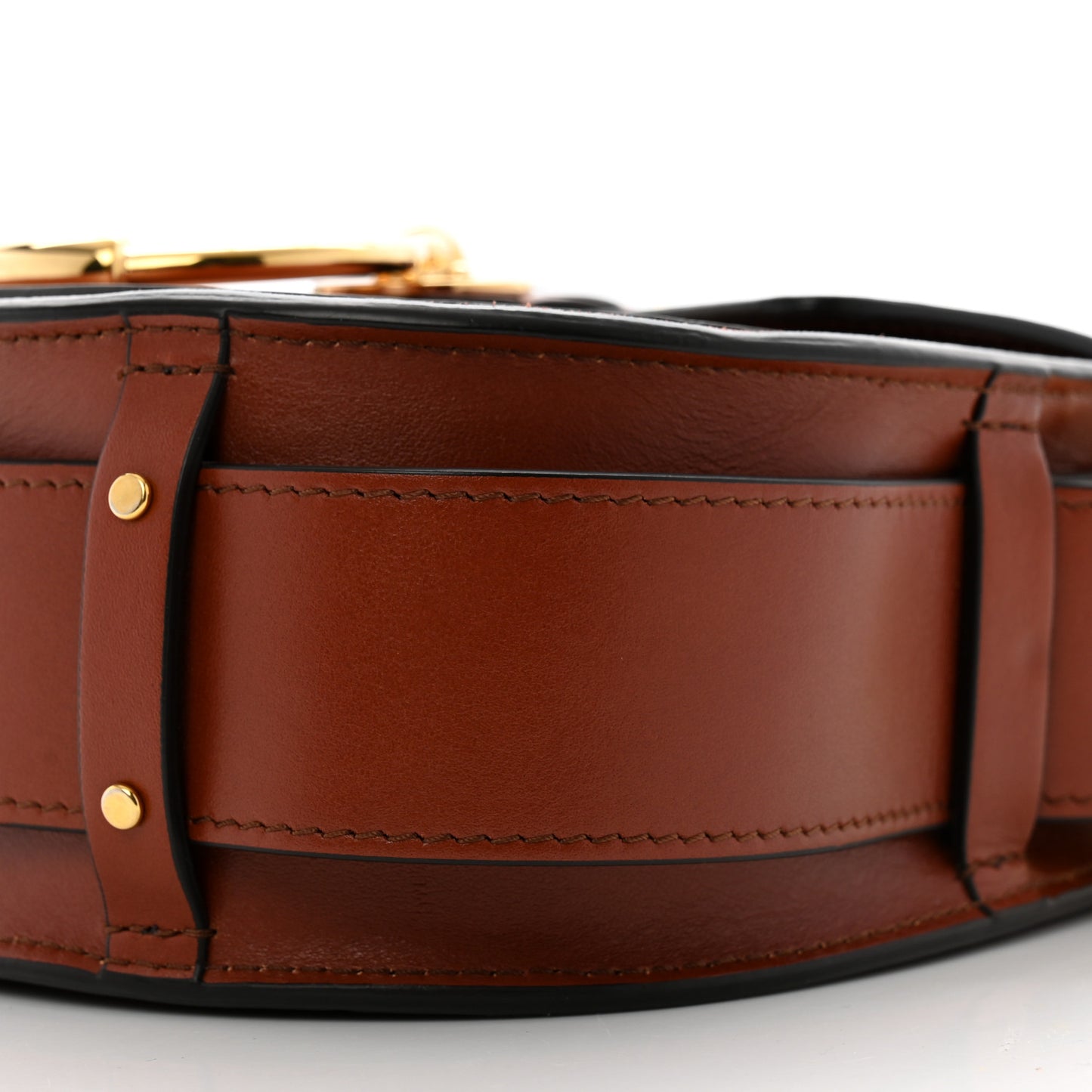 Calfskin Small Tess Bag Sepia Brown