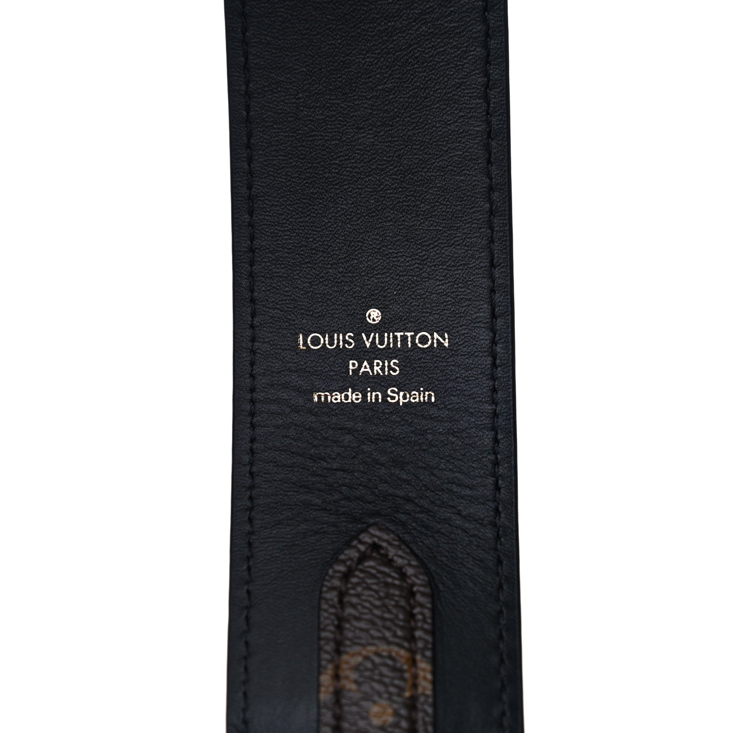 Monogram Bandouliere Shoulder Strap Black