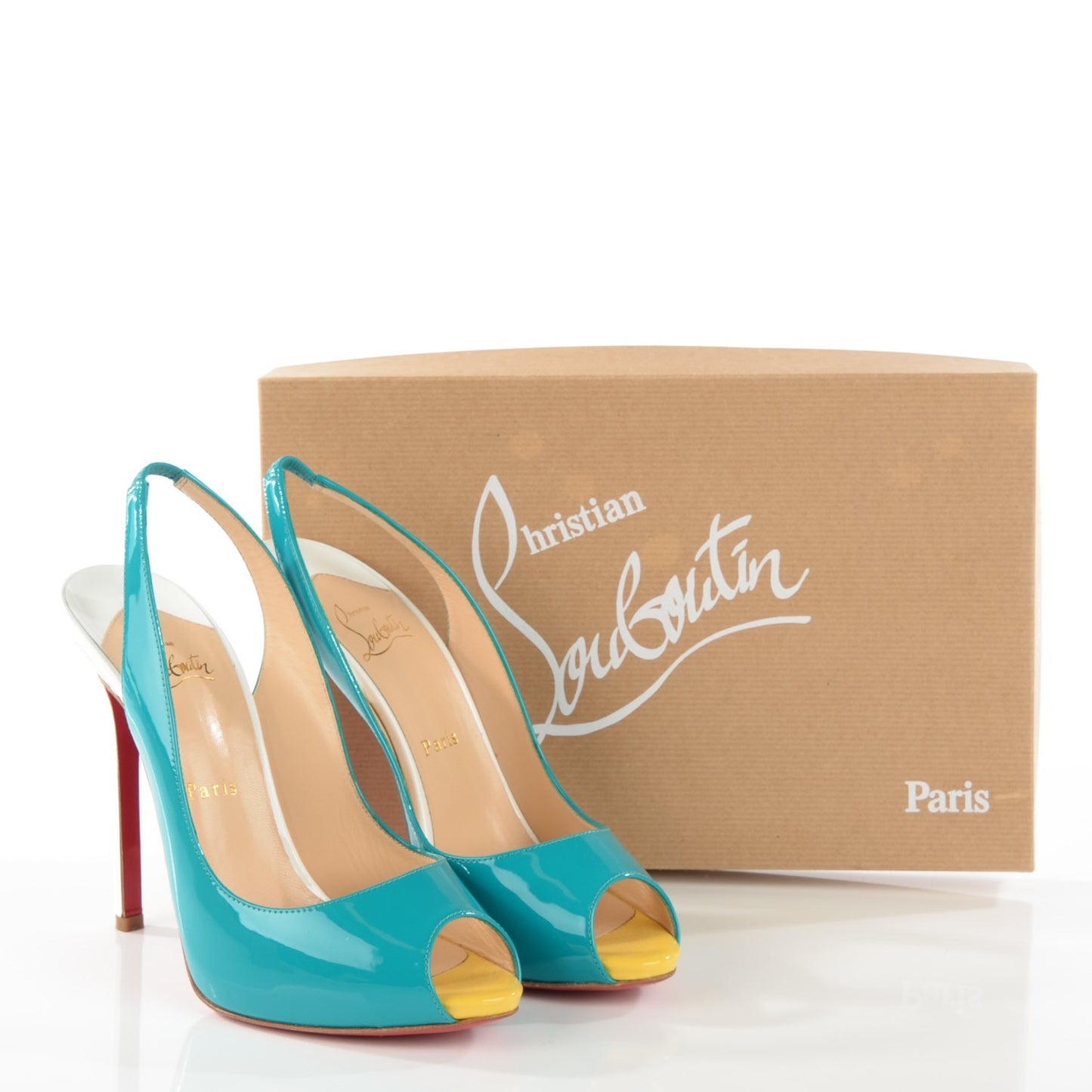 Patent Flo Sling 120 Pumps 39 Caraibes Canari