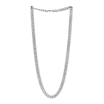 David Yurman Sterling Silver 8mm Curb Chain Necklace 24" 2 of 4