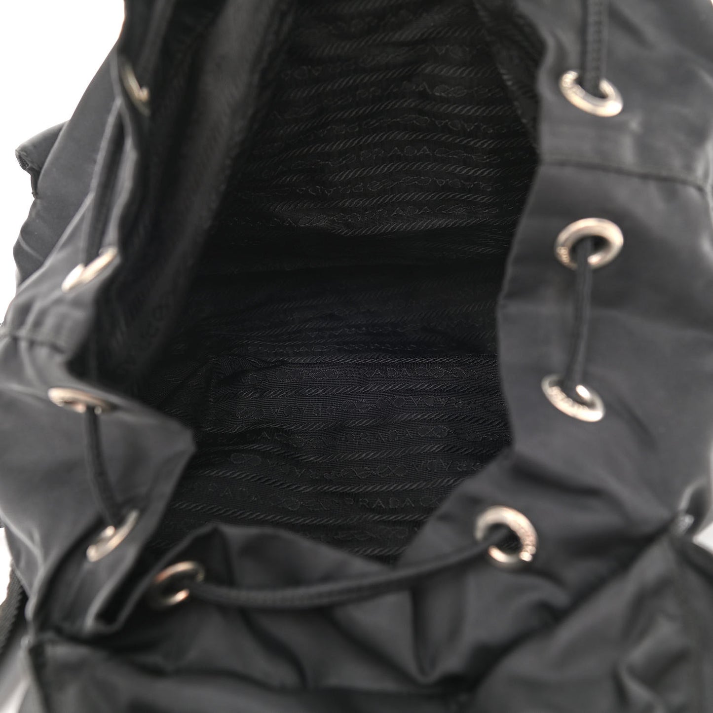 Tessuto Nylon Vela Small Backpack Black