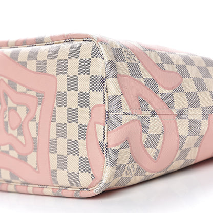 Louis Vuitton Damier Azur Tahitienne Neverfull MM 9 of 14