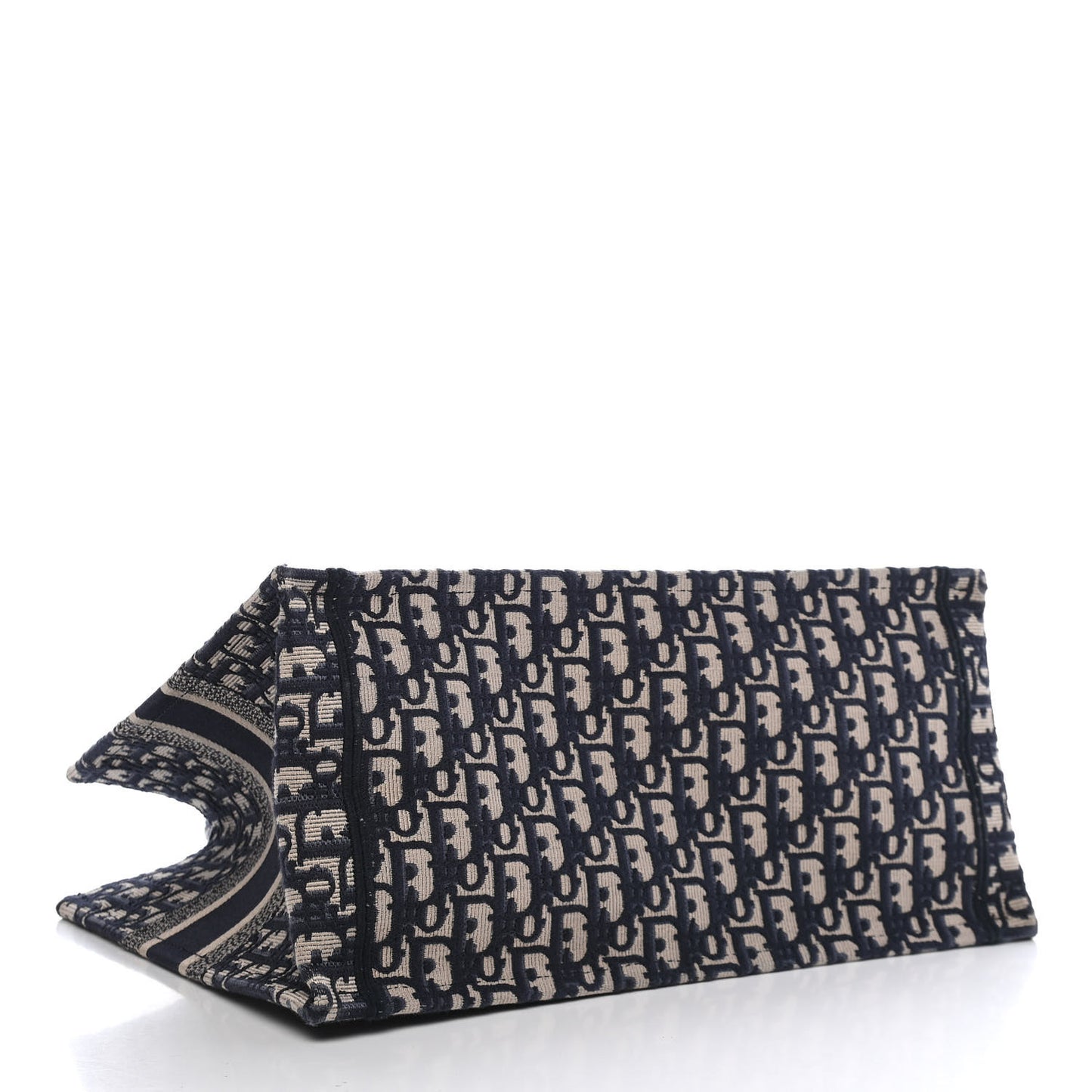 Oblique Medium Book Tote Blue Multicolor