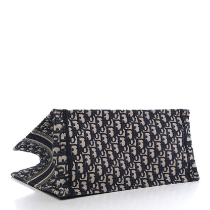 Christian Dior Oblique Medium Book Tote Blue Multicolor 4 of 10