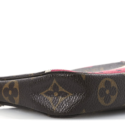 Louis Vuitton Monogram 2017 Christmas Animation Mini Pochette Accessories 9 of 14