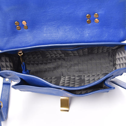 Proenza Schouler Lambskin Tiny PS1 Satchel Royal Blue 5 of 10