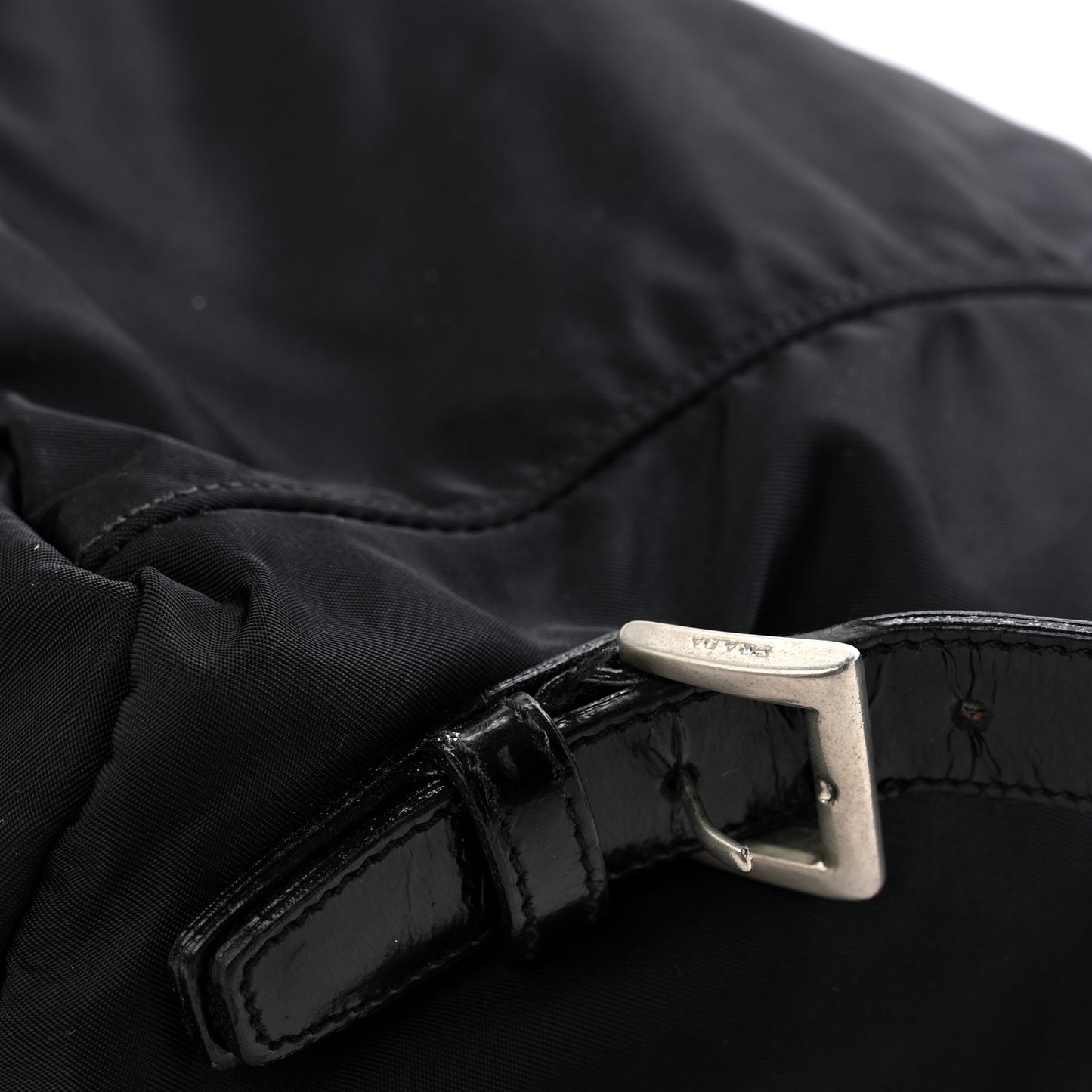 Tessuto Nylon Vela Cinch Backpack Black